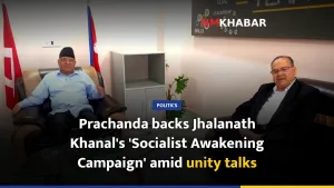 Prachanda backs Jhalanath Khanal's 'Socialist Awakening Campaign' amid unity talks