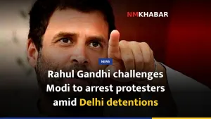 Rahul Gandhi challenges Modi to arrest protesters amid Delhi detentions