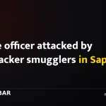 Police officer attacked by firecracker smugglers in Saptari