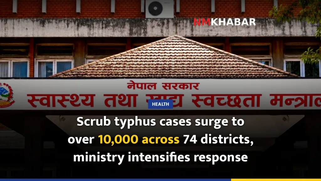 Scrub typhus cases surge to over 10,000 across 74 districts, ministry intensifies response