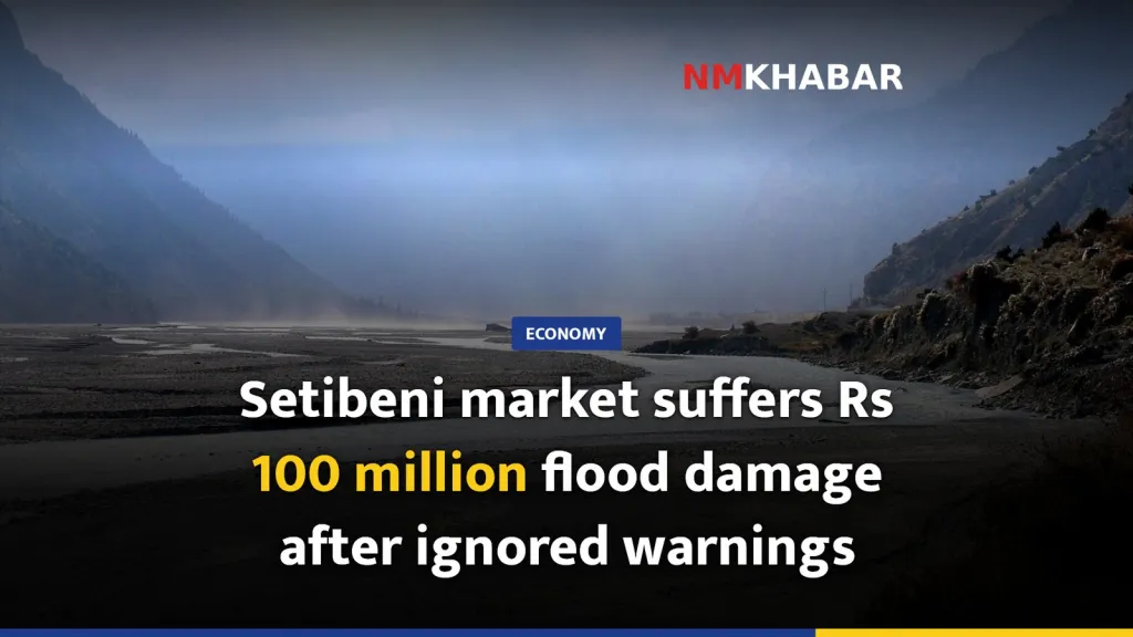 Setibeni market suffers Rs 100 million flood damage after ignored warnings
