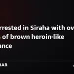 Two arrested in Siraha with over 53 grams of brown heroin-like substance