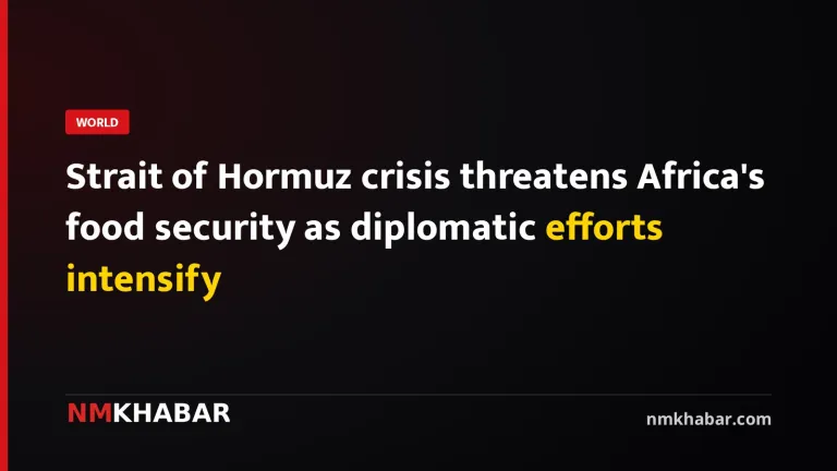 Strait of Hormuz crisis threatens Africa's food security as diplomatic efforts intensify