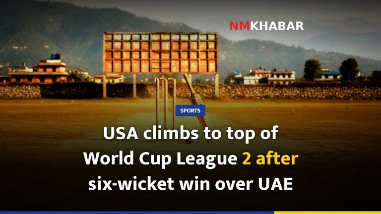 USA climbs to top of World Cup League 2 after six-wicket win over UAE