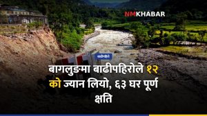 बागलुङ बाढीपहिरो क्षति