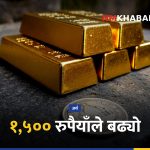 सुनचाँदी मूल्य वृद्धि