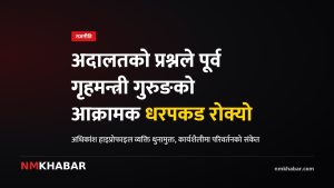 गृहमन्त्री सुधन गुरुङ, फौजदारी धरपकड, अदालतको प्रश्न