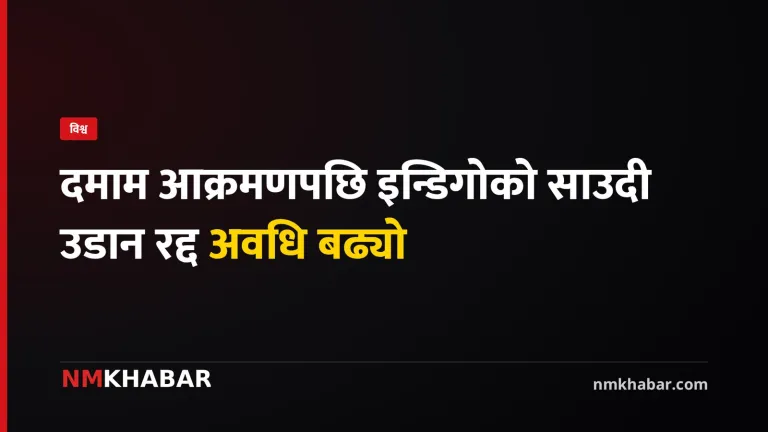 इन्डिगो साउदी उडान