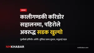 कालीगण्डकी करिडोर, सडक सञ्चालन