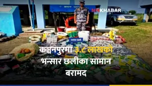 भन्सार छली सामान बरामद