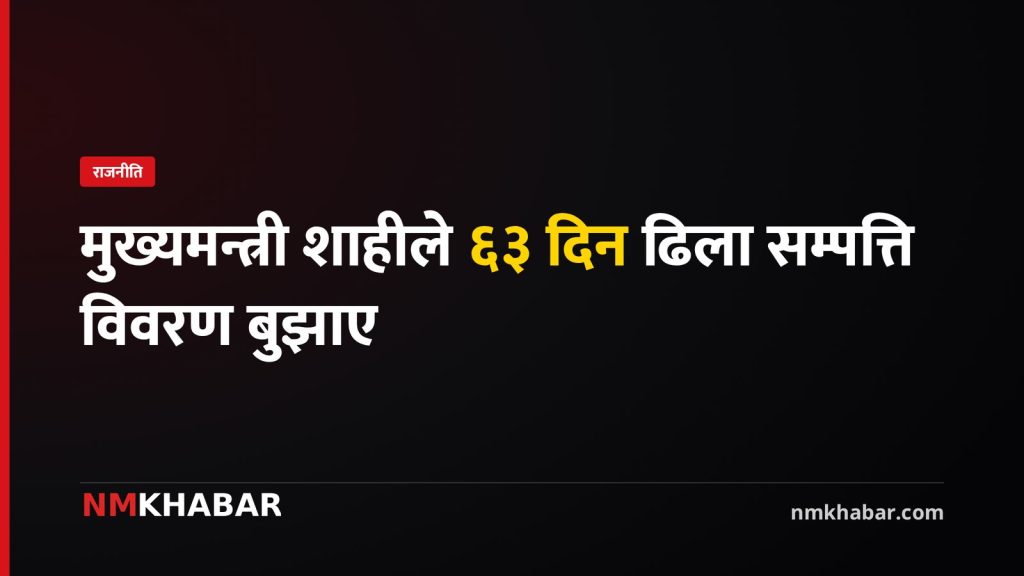 मुख्यमन्त्री सम्पत्ति विवरण