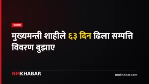 मुख्यमन्त्री सम्पत्ति विवरण