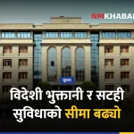 विदेशी भुक्तानी सीमा