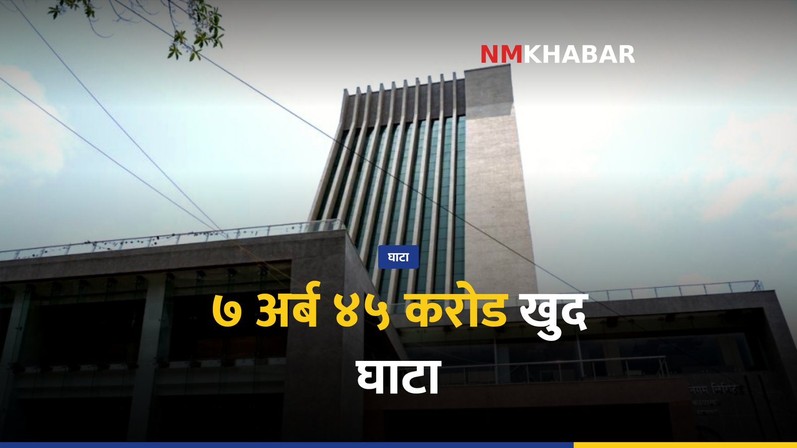 नेपाल आयल निगम घाटा