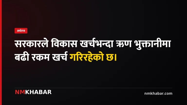 नेपालीको ऋणभार