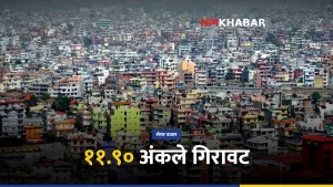 नेप्से गिरावट, शेयर बजार