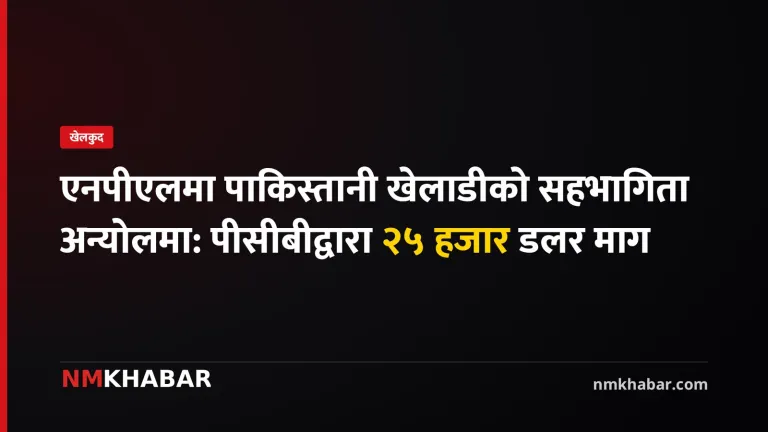 एनपीएल पाकिस्तानी खेलाडी