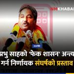 प्रभु साह, नयाँ संविधान, अग्रगामी मोर्चा