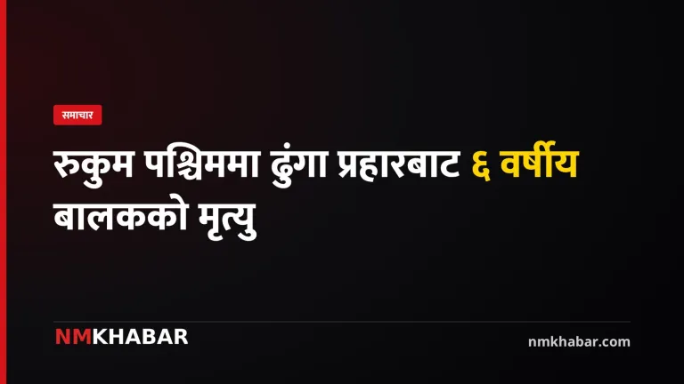 रुकुम पश्चिम ढुंगा प्रहार
