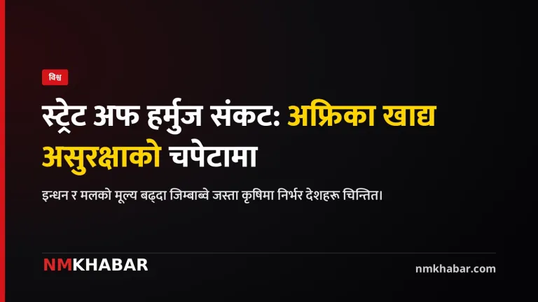 स्ट्रेट अफ हर्मुज संकट